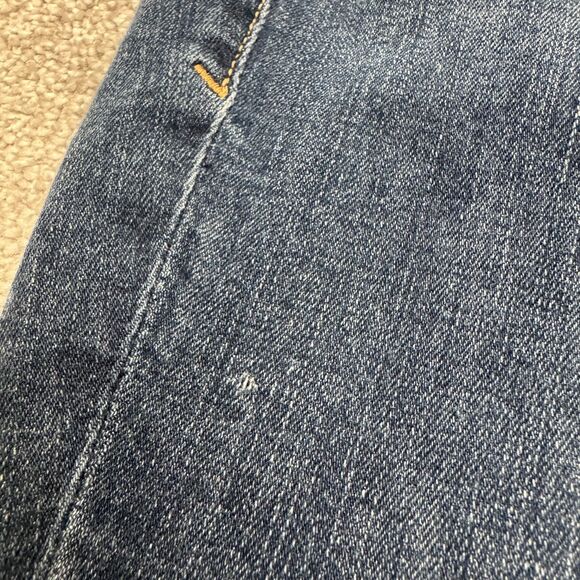 Good American Good Legs High Rise Skinny Denim Jeans Womens 18 Plus Dark Wash - Picture 5 of 16